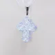 Small Cross - Urielle-Violet Organza - 2
